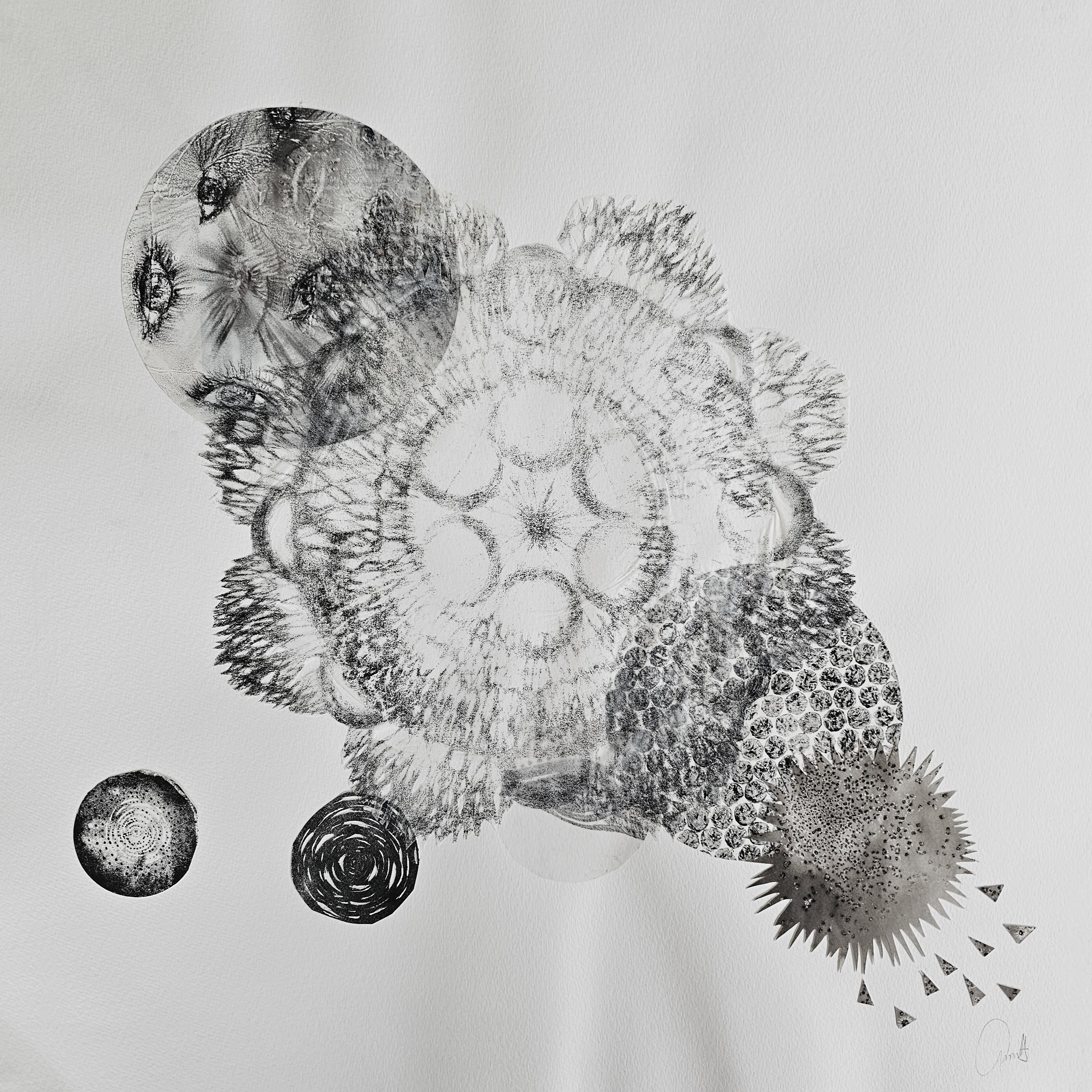 Miradas del más allá — collage 1