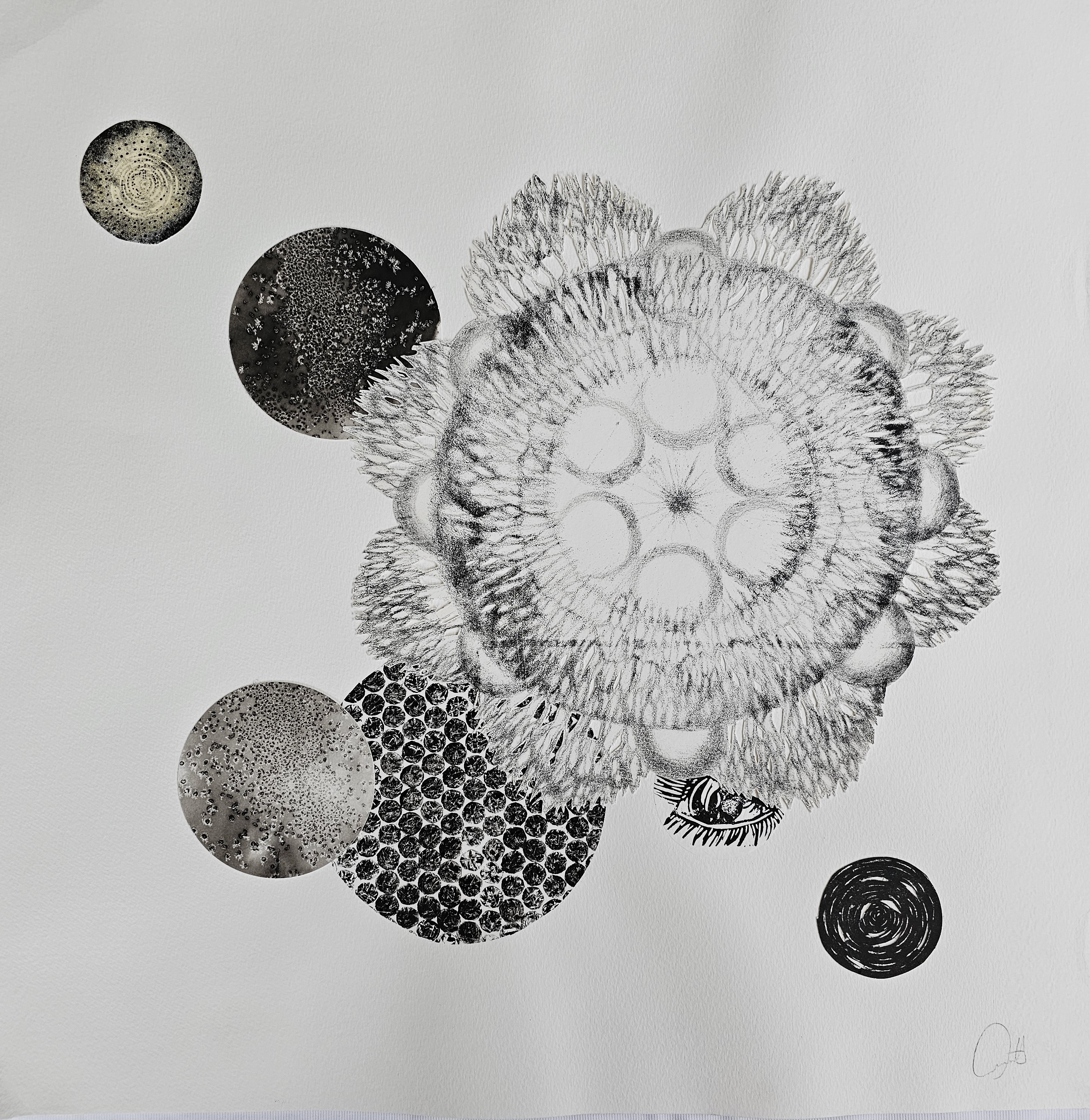 Miradas del más allá — collage 2